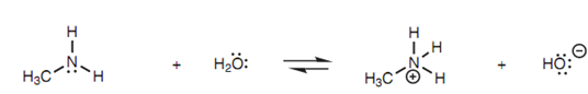 acid-base-equilibrium-of-methylamine-and-water-base-strength